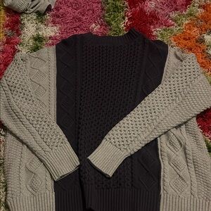 Edikted Oversized Cable Knit Sweater